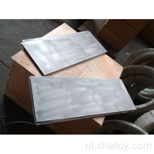 Nikkelbasislegering - Corrosiebestendig- Incoloy 800/800H -plaat